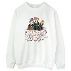 Disney - Sweat HOCUS POCUS SANDERSON SISTER - Femme (Blanc)