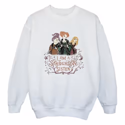 Disney - Sweat HOCUS POCUS SANDERSON SISTER - Fille (Blanc)