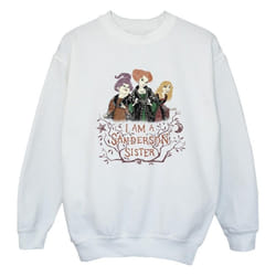 Disney - Sweat HOCUS POCUS SANDERSON SISTER - Fille (Blanc)