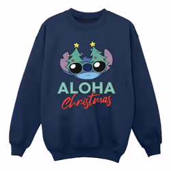 Disney - Sweat - Fille (Bleu marine)