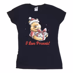 Disney - T-shirt PRESENTS - Femme (Bleu marine)
