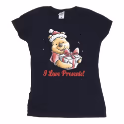Disney - T-shirt PRESENTS - Femme (Bleu marine)