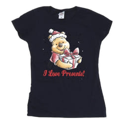 Disney - T-shirt PRESENTS - Femme (Bleu marine)