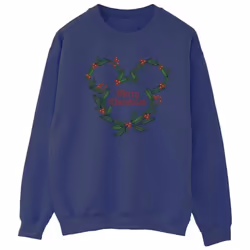 Disney - Sweat MERRY HOLLY - Homme (Bleu marine)