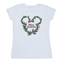 Disney - T-shirt MERRY HOLLY - Femme (Blanc)