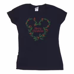 Disney - T-shirt MERRY HOLLY - Femme (Bleu marine)