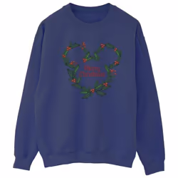 Disney - Sweat MERRY HOLLY - Femme (Bleu marine)