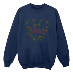 Disney - Sweat MERRY HOLLY - Garçon (Bleu marine)