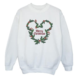 Disney - Sweat MERRY HOLLY - Fille (Blanc)