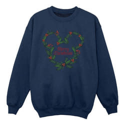 Disney - Sweat MERRY HOLLY - Fille (Bleu marine)