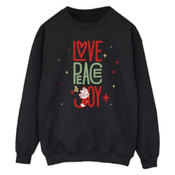 Disney - Sweat THE ARISTOCATS LOVE PEACE JOY - Homme (Noir)