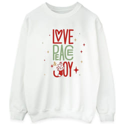 Disney - Sweat THE ARISTOCATS LOVE PEACE JOY - Homme (Blanc)