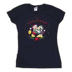 Disney - T-shirt - Femme (Bleu marine)
