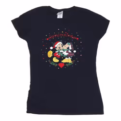 Disney - T-shirt - Femme (Bleu marine)