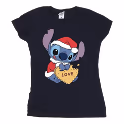 Disney - T-shirt - Femme (Bleu marine)