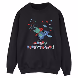 Disney - Sweat MERRY EVERYTHING - Femme (Noir)