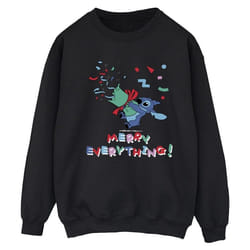 Disney - Sweat MERRY EVERYTHING - Femme (Noir)