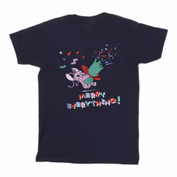 Disney - T-shirt ANGEL MERRY EVERYTHING - Homme (Bleu marine)