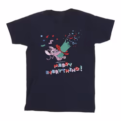 Disney - T-shirt ANGEL MERRY EVERYTHING - Homme (Bleu marine)