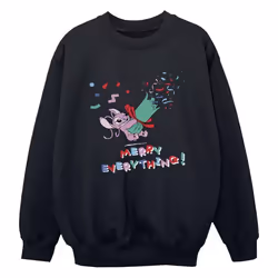 Disney - Sweat ANGEL MERRY EVERYTHING - Garçon (Noir)