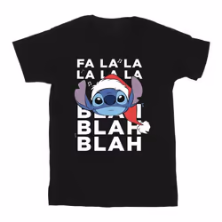 Disney - T-shirt BLAH BLAH BLAH - Fille (Noir)