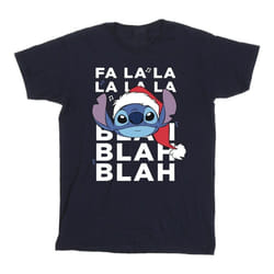 Disney - T-shirt BLAH BLAH BLAH - Fille (Bleu marine)