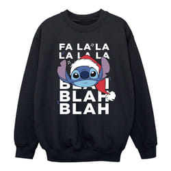 Disney - Sweat BLAH BLAH BLAH - Fille (Noir)