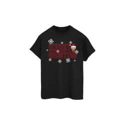Marvel - T-shirt MARVEL MERRYMAS - Homme (Noir)