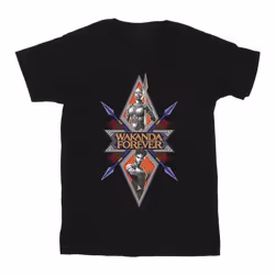 Marvel - T-shirt WAKANDA FOREVER - Homme (Noir)