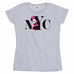Disney - T-shirt NYC - Femme (Gris chiné)
