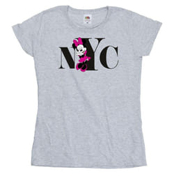 Disney - T-shirt NYC - Femme (Gris chiné)