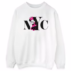 Disney - Sweat NYC - Femme (Blanc)