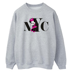 Disney - Sweat NYC - Femme (Gris chiné)