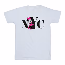 Disney - T-shirt NYC - Fille (Blanc)