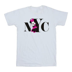 Disney - T-shirt NYC - Fille (Blanc)