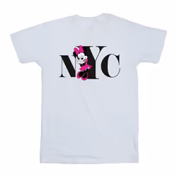 Disney - T-shirt NYC - Fille (Blanc)