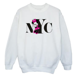 Disney - Sweat NYC - Fille (Blanc)