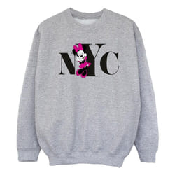 Disney - Sweat NYC - Fille (Gris chiné)