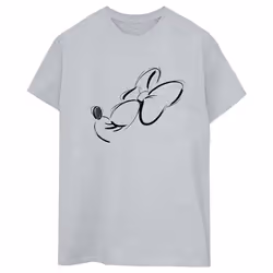 Disney - T-shirt NOSE UP - Femme (Gris chiné)