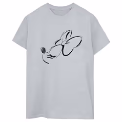 Disney - T-shirt NOSE UP - Femme (Gris chiné)