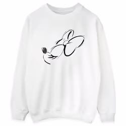 Disney - Sweat NOSE UP - Femme (Blanc)