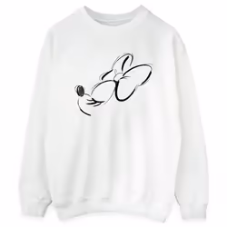 Disney - Sweat NOSE UP - Femme (Blanc)
