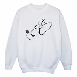 Disney - Sweat NOSE UP - Fille (Blanc)