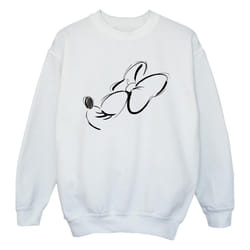 Disney - Sweat NOSE UP - Fille (Blanc)