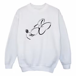 Disney - Sweat NOSE UP - Fille (Blanc)