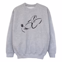 Disney - Sweat NOSE UP - Fille (Gris chiné)