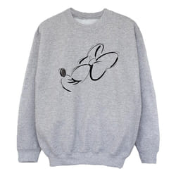 Disney - Sweat NOSE UP - Fille (Gris chiné)