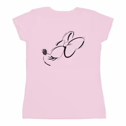 Disney - T-shirt NOSE UP - Femme (Rose clair)