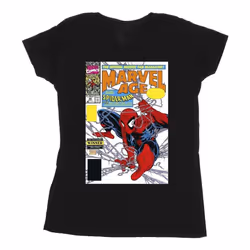 Marvel - T-shirt MARVEL AGE - Femme (Noir)
