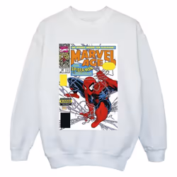 Marvel - Sweat MARVEL AGE - Garçon (Blanc)